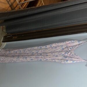 Wild Fable Floral Maxi Dress - Pink and Blue